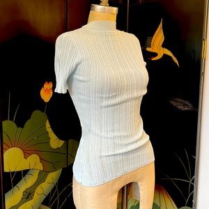 Jacquemus Knit Mock Top 34 Small has stretch